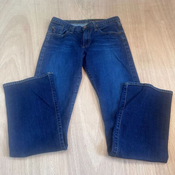 AG Adriano Goldschmied The Angel Bootcut Jeans Womens 28R Dark Wash USA - Picture 1 of 6